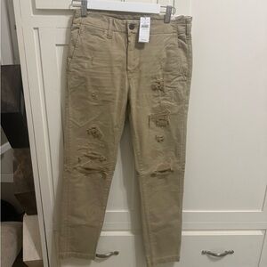 American Eagle Outfitters Tan Casual Pants